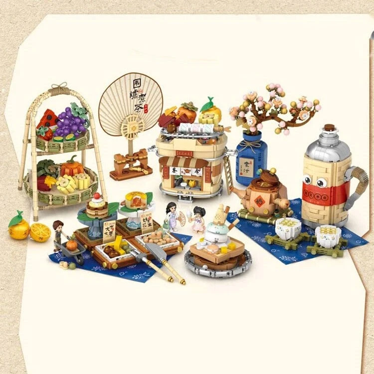 Wonders Of Asia Teatime Nano Building Set - Image 2